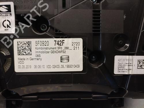Instrument cluster SEAT LEON ST (5F8) 1.5 TGi | BP39945672C47 - Image 4