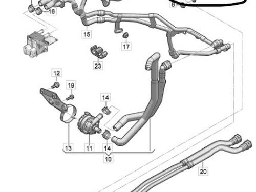 Pipe VW GOLF VIII (CD1, DA1) 1.5 eHybrid | BP31952744M125 