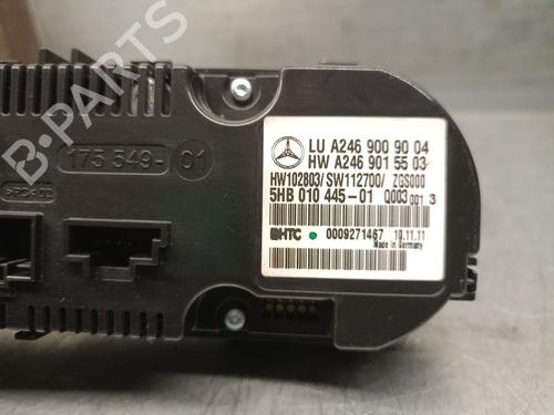 Climate control MERCEDES-BENZ B-CLASS Sports Tourer (W246, W242) B 180 CDI (246.200) | BP24168175I5