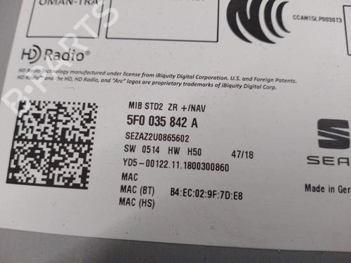 Radio SEAT TARRACO (KN2)  | BP13492970E6 