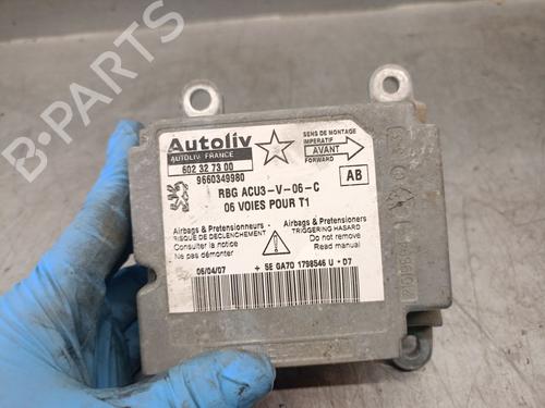 Kollisjonspute styreenhet PEUGEOT 206 Hatchback (2A/C) 1.4 HDi eco 70 | BP26605709M53 