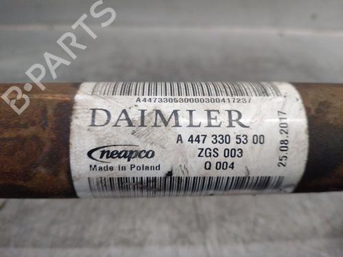 Left front driveshaft MERCEDES-BENZ VITO Van (W447) 109 CDI (447.601, 447.603, 447.605) | BP31758706M38