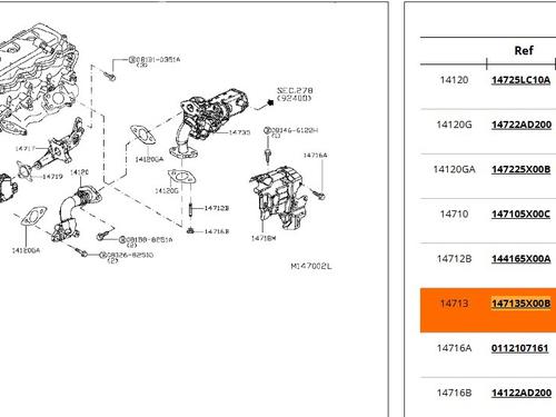 Pipe NISSAN NAVARA NP300 (D40) 2.5 dCi 4WD | BP33403830M125 - Image 5