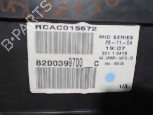 Instrument cluster RENAULT MEGANE II (BM0/1_, CM0/1_) 1.5 dCi (BM02, BM13, BM2A, CM02, CM13) | BP2901823C47 