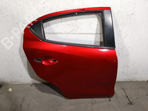 Dør højre bagtil MAZDA 2 Hatchback (DL, DJ) 1.5 SKYACTIV-G (90 hp) 27337684