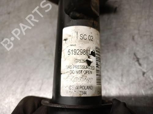 Right front shock absorber FIAT FIORINO Box Body/MPV (225_) 1.3 D Multijet (225BXD1A, 225BXB1A, 225BXB11) | BP22726597M17 
