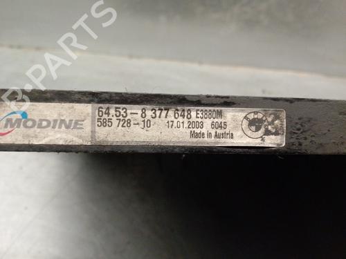 AC radiator BMW 3 (E46) 320 d | BP16171034M32 