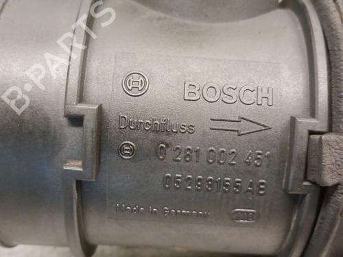 Mass air flow sensor CHRYSLER VOYAGER IV (RG, RS) 2.5 CRD | BP27468125M95 
