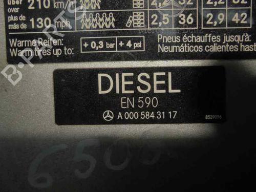 Fuel flap MERCEDES-BENZ E-CLASS (W211) E 320 CDI (211.026) | BP6638273C131 