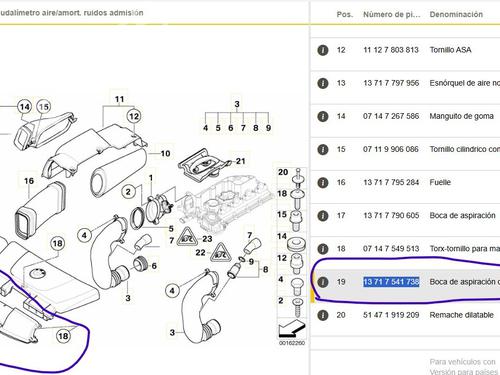 Pipe BMW 3 (E90) 320 d | BP24917316M125 