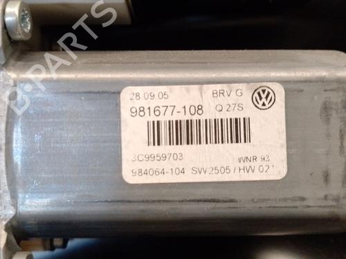 Rudehejsemekanisme venstre bagtil VW PASSAT B6 Variant (3C5) 2.0 TDI 16V | BP28582197C24 
