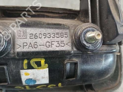 Front left exterior door handle OPEL ZAFIRA A MPV (T98) 2.0 DTI 16V (F75) | BP7843966C128 