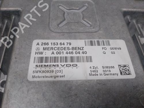 Engine control unit (ECU) MERCEDES-BENZ B-CLASS Sports Tourer (W245) B 200 TURBO (245.234) | BP16132396M57 
