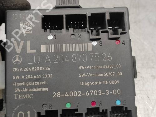 Comfort control module MERCEDES-BENZ GLK-CLASS (X204) 320 CDI 4-matic (204.983) | BP17036111M56 