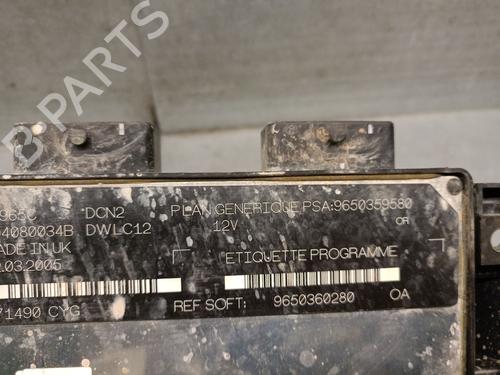 Engine control unit (ECU) CITROËN BERLINGO / BERLINGO FIRST Box Body/MPV (M_) 1.9 D 70 (MBWJZ, MCWJZ) | BP31636820M57 