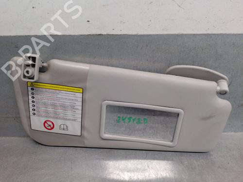 Used Right sun visor FIAT PUNTO EVO (199_) 1.3 D Multijet (199AXC1A, 199BXC1A, 199AXT1A, 199BXT1A) (75 hp) 31802860