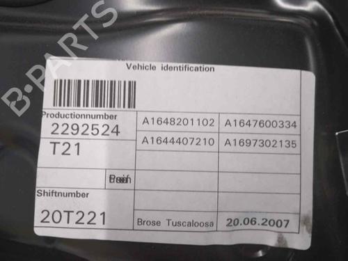 Rear left window mechanism MERCEDES-BENZ M-CLASS (W164) ML 320 CDI 4-matic (164.122) | BP10330829C24 