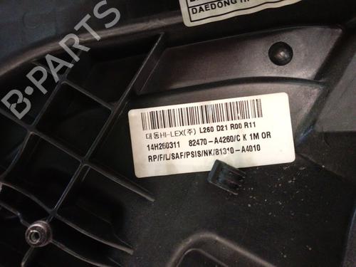 Front left window mechanism KIA CARENS IV 1.7 CRDi | BP31706579C22 