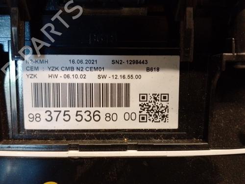 Instrument cluster CITROËN C3 III (SX) 1.2 PURETECH 82 | BP29432956C47 