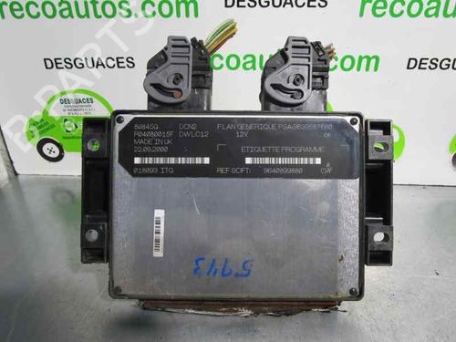 Engine control unit (ECU) PEUGEOT 206 Hatchback (2A/C) 1.9 D | BP2052223M57 