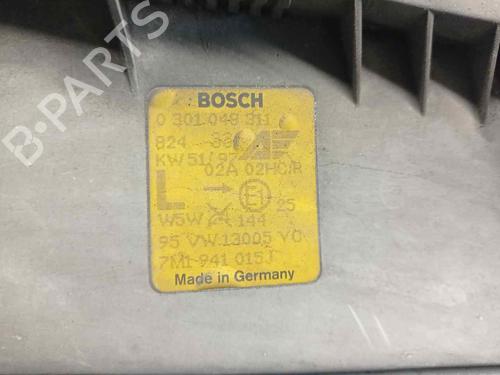 Left headlight FORD GALAXY I (WGR) 1.9 TDI | BP9555609C28 