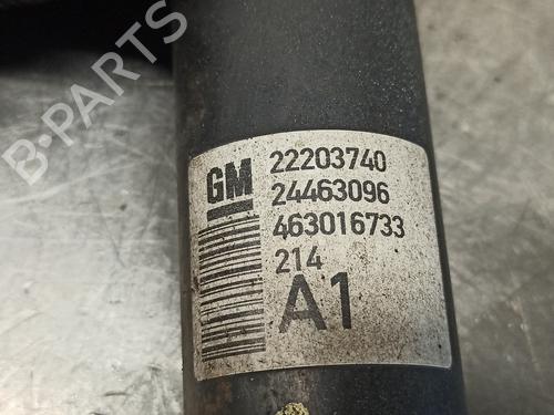 Left rear shock absorber OPEL ASTRA H (A04) 1.6 (L48) | BP15613084M18 