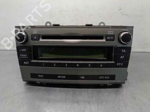 Used Radio TOYOTA AVENSIS Estate (_T27_) 2.0 D-4D (ADT270_, ADT270R) (126 hp) 7181178