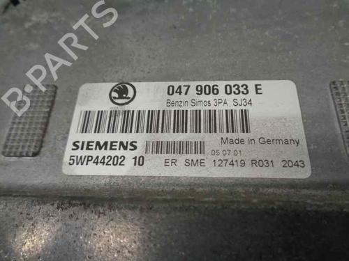 Engine control unit (ECU) SKODA FABIA I (6Y2) 1.4 | BP6527977M57 