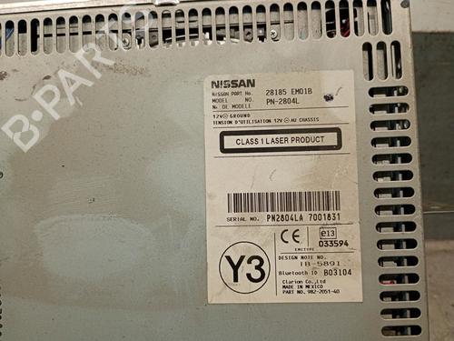 Radio NISSAN TIIDA Hatchback (C11) 1.5 dCi | BP24156031E6 