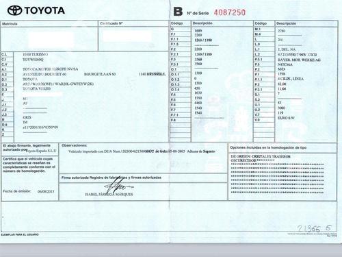 Headlight switch TOYOTA VERSO (_R2_) 1.6 D4-D (WAR20_) | BP36405396I24 - Image 5
