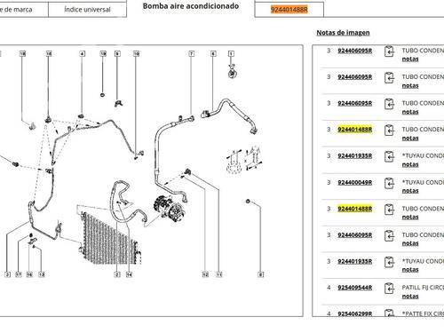AC pipe RENAULT CLIO IV (BH_) 1.5 dCi 90 | BP21866771M126 