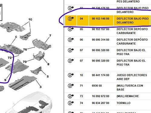 Underbody protection PEUGEOT 3008 II SUV (MC_, MR_, MJ_, M4_) 1.2 THP/ PureTech 130 (MRHNSM, MRHNSU, MRHNSJ, MRHNYW,... | BP24499296M92 