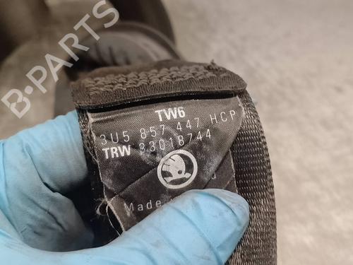 Rear left seatbelt SKODA SUPERB I (3U4) 1.9 TDI | BP17494629I29 