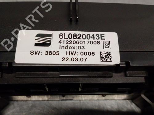 Climate control SEAT IBIZA III (6L1) 1.4 TDI | BP29163533I5 