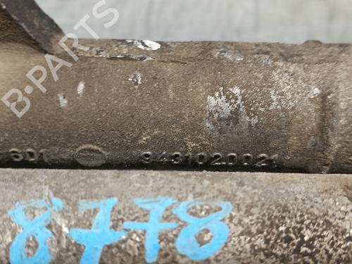 Steering rack PEUGEOT 306 Hatchback (7A, 7C, N3, N5) 1.9 D | BP15349117M22 