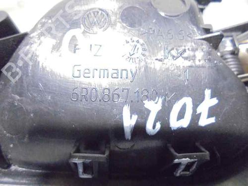 Rear right interior door handle VW POLO V (6R1, 6C1) 1.2 TDI | BP3216796I16 