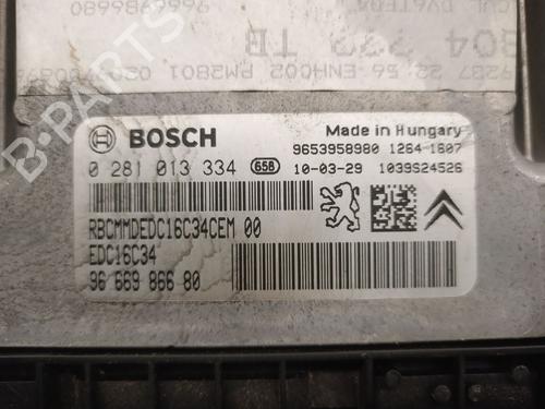 Computer motormanagement PEUGEOT 3008 I MPV (0U_) 1.6 HDi | BP29709996M57