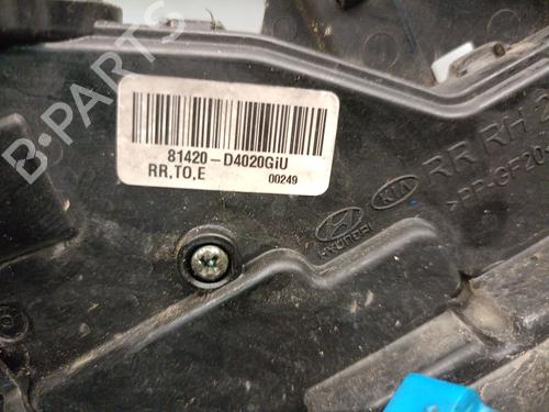 Højre bagtil lås KIA OPTIMA (JF) 1.7 CRDi | BP31837946C99 