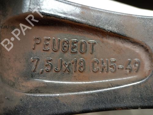 Rim PEUGEOT 3008 II SUV (MC_, MR_, MJ_, M4_) 1.6 THP 165 (M45GYW, M45GZW, M45GYV) | BP28381248C45 
