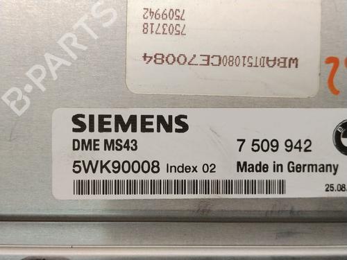 Engine control unit (ECU) BMW 5 (E39) 530 i | BP36996117M57 - Image 4