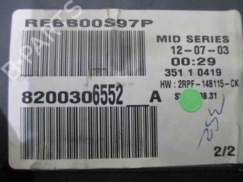 Instrument cluster RENAULT MEGANE II (BM0/1_, CM0/1_) 1.9 dCi (BM0G, CM0G) | BP2101391C47