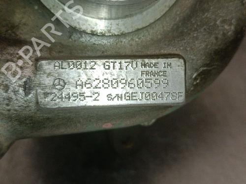 Turbocharger/Supercharger MERCEDES-BENZ M-CLASS (W163) ML 400 CDI (163.128) | BP22725108M71 