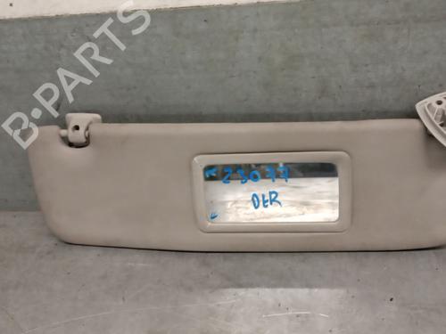 Used Right sun visor PEUGEOT 206 CC (2D) 1.6 16V (2DNFUF, 2DNFUR) (109 hp) 27255451