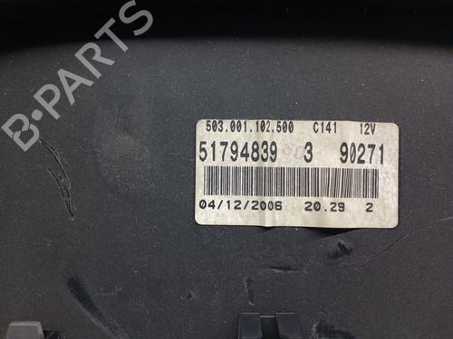 Instrument cluster FIAT GRANDE PUNTO (199_) 1.3 D Multijet | BP28278172C47