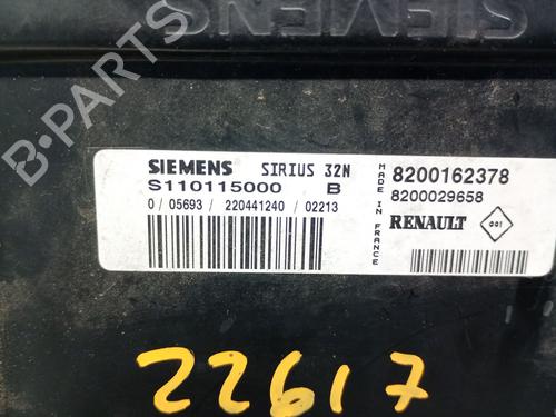 Engine control unit (ECU) RENAULT CLIO II (BB_, CB_) 1.2 (BB0A, BB0F, BB10, BB1K, BB28, BB2D, BB2H, CB0A,... | BP25460747M57 