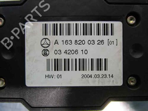 Climate control MERCEDES-BENZ M-CLASS (W163) ML 270 CDI (163.113) | BP2067647I5 