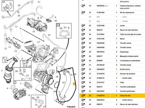 Pipe VOLVO XC90 II (256) D5 AWD | BP33117965M125  - Image 5