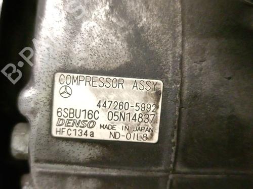 AC compressor MERCEDES-BENZ C-CLASS (W204) C 220 CDI (204.008) | BP30838140M34