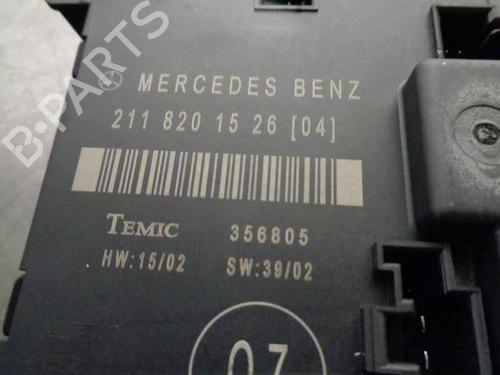 Comfort control module MERCEDES-BENZ E-CLASS (W211)  | BP5037649M56 