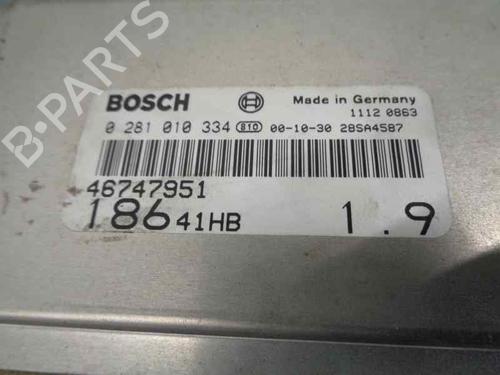 Engine control unit (ECU) FIAT MULTIPLA (186_) 1.9 JTD 110 | BP7633119M57 